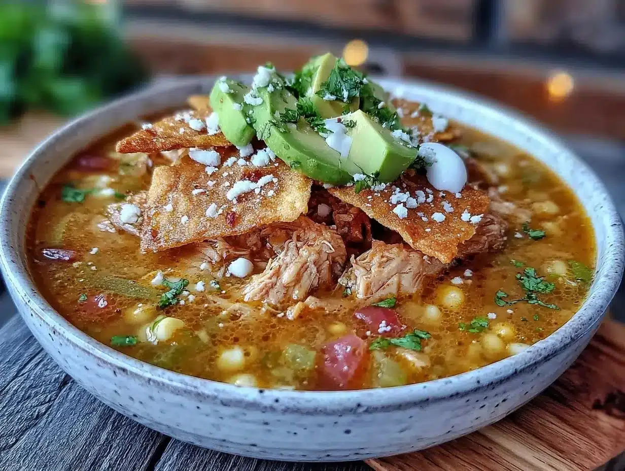chicken tortilla soup preparation steps