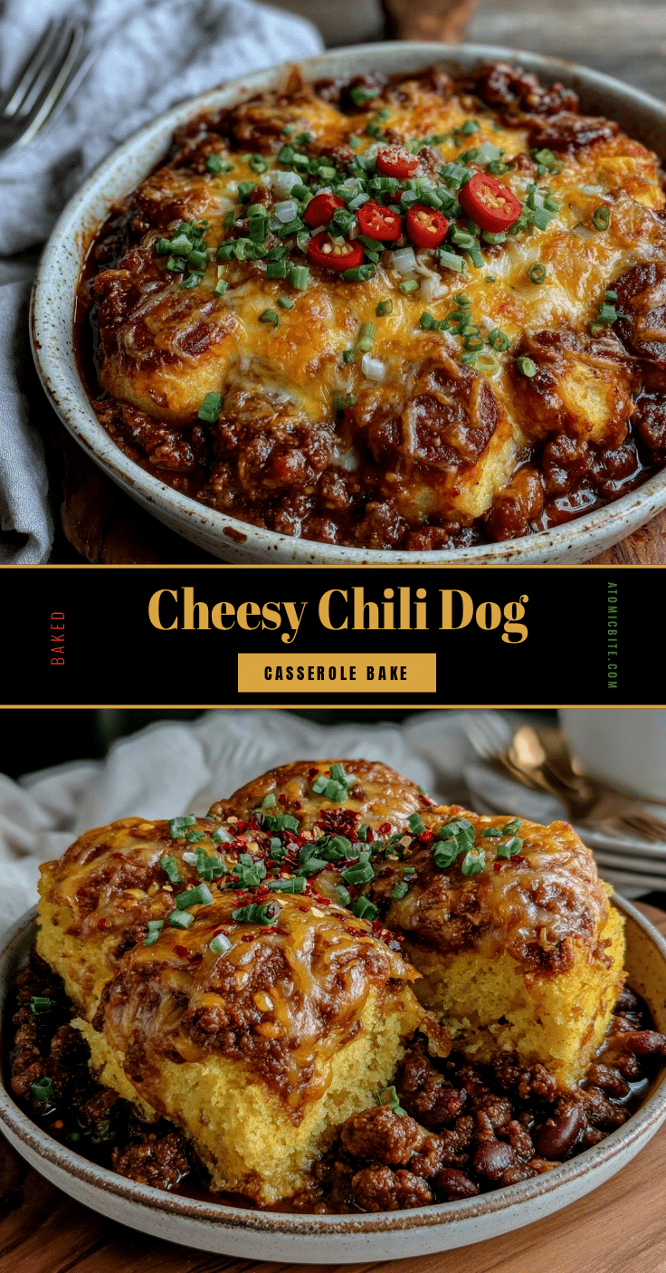 chili cheese dog casserole recipe