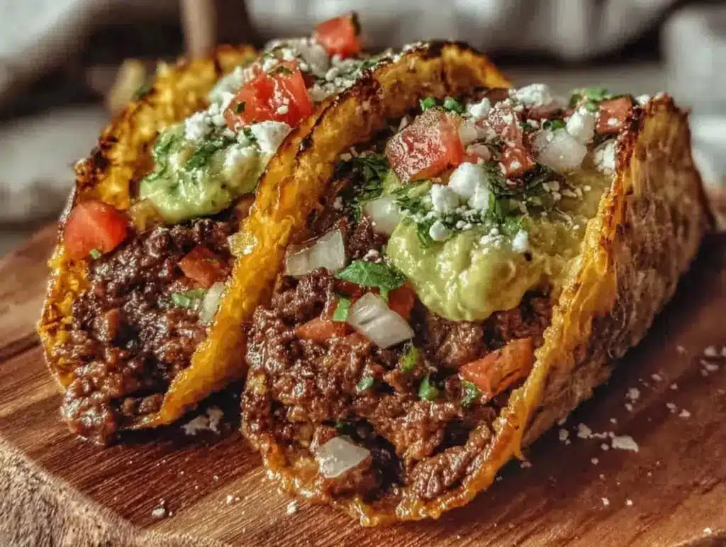 classic beef tacos - featured image