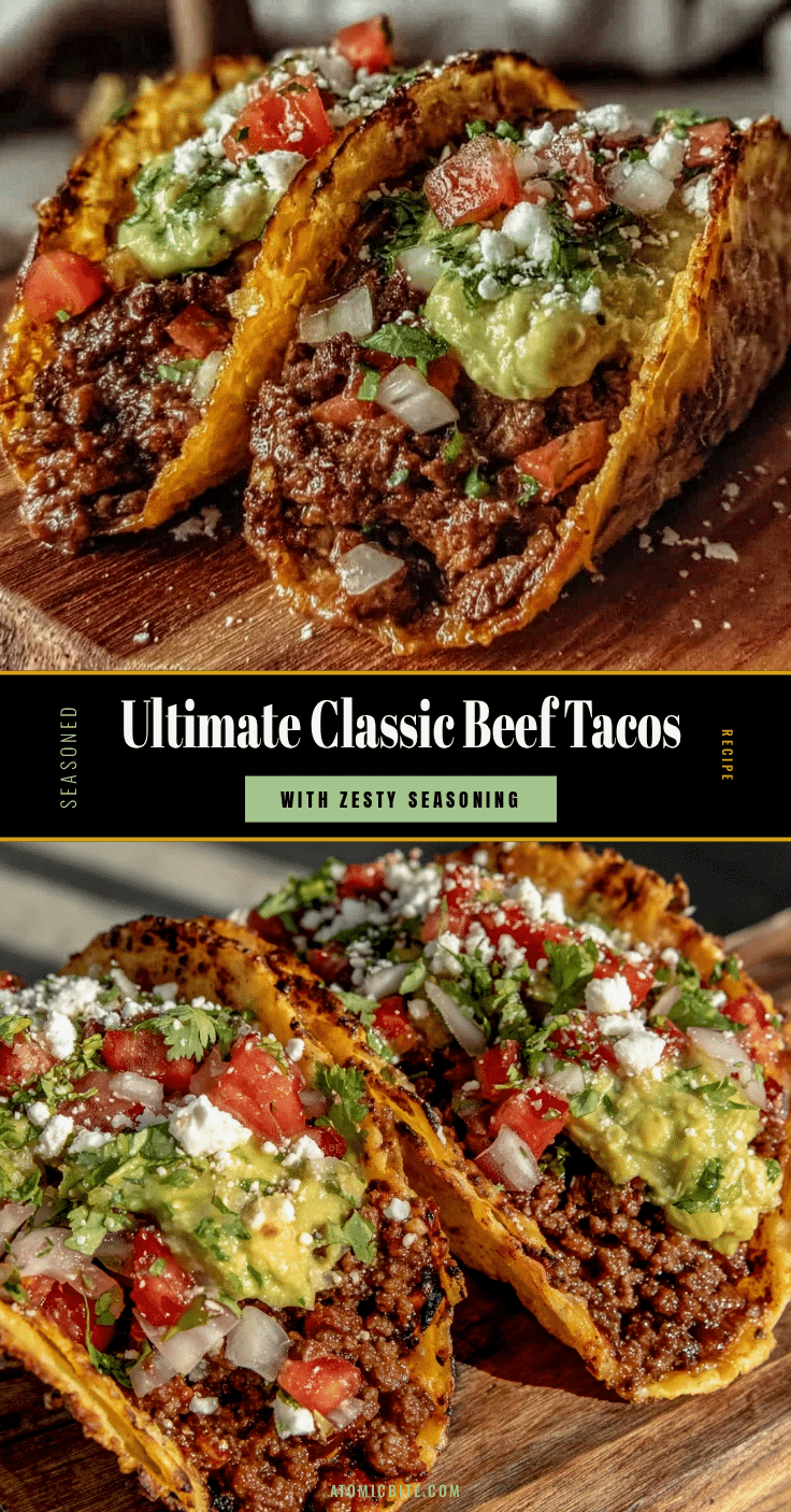 classic beef tacos recipe