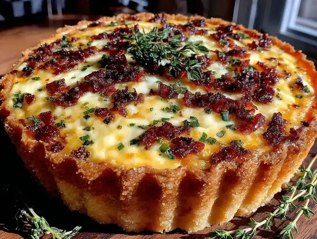 Classic Creamy Quiche Lorraine - featured image