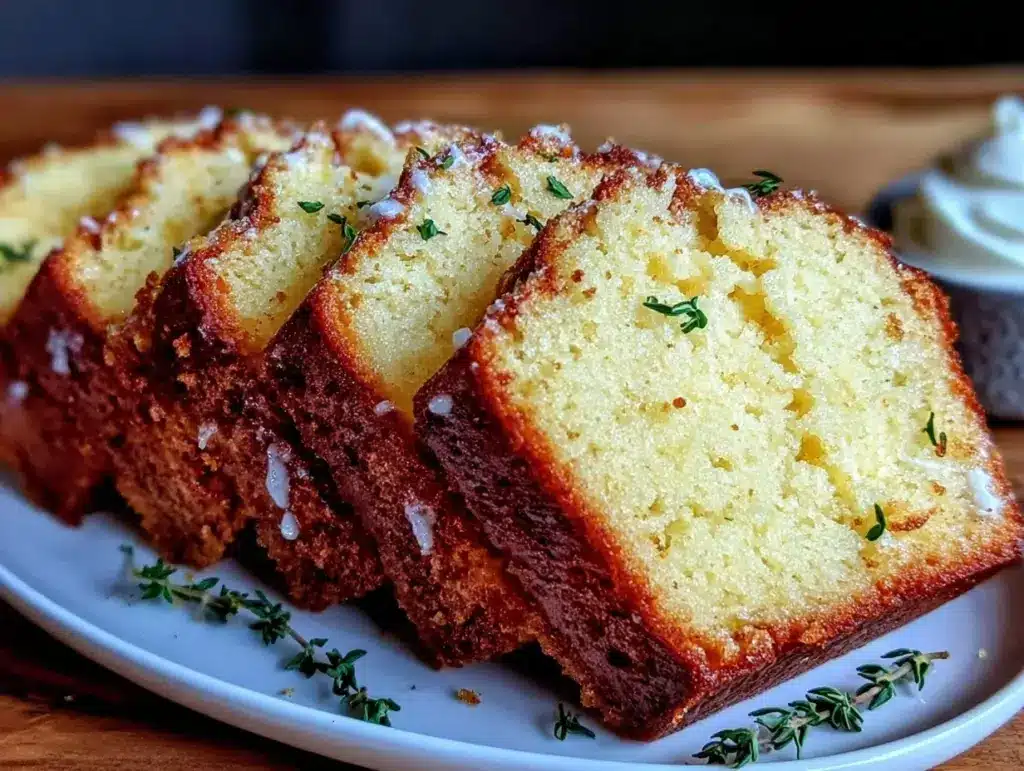 classic moist pound cake - featured image