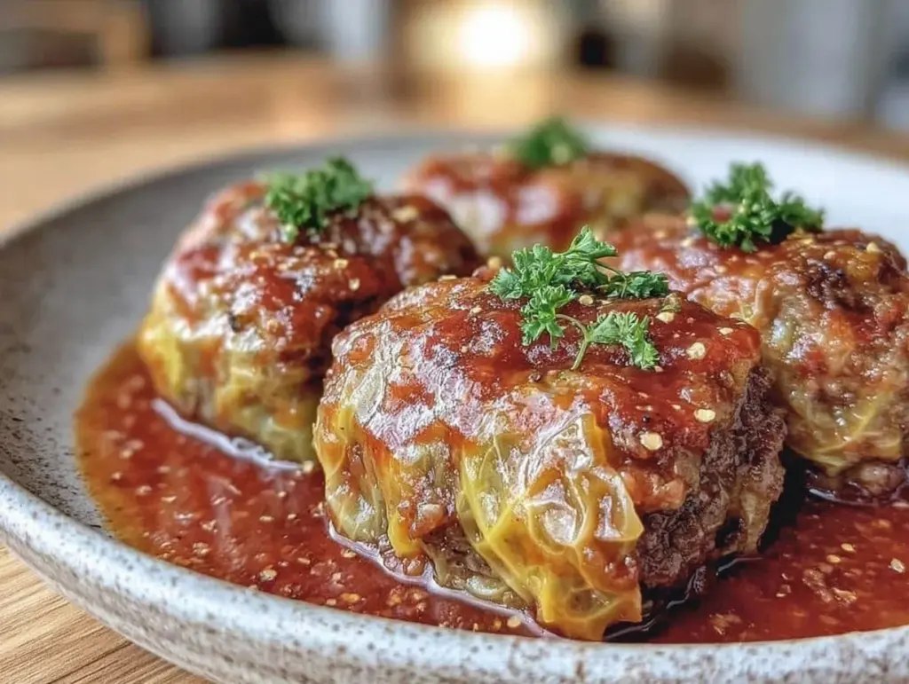 comforting cabbage rolls - featured image
