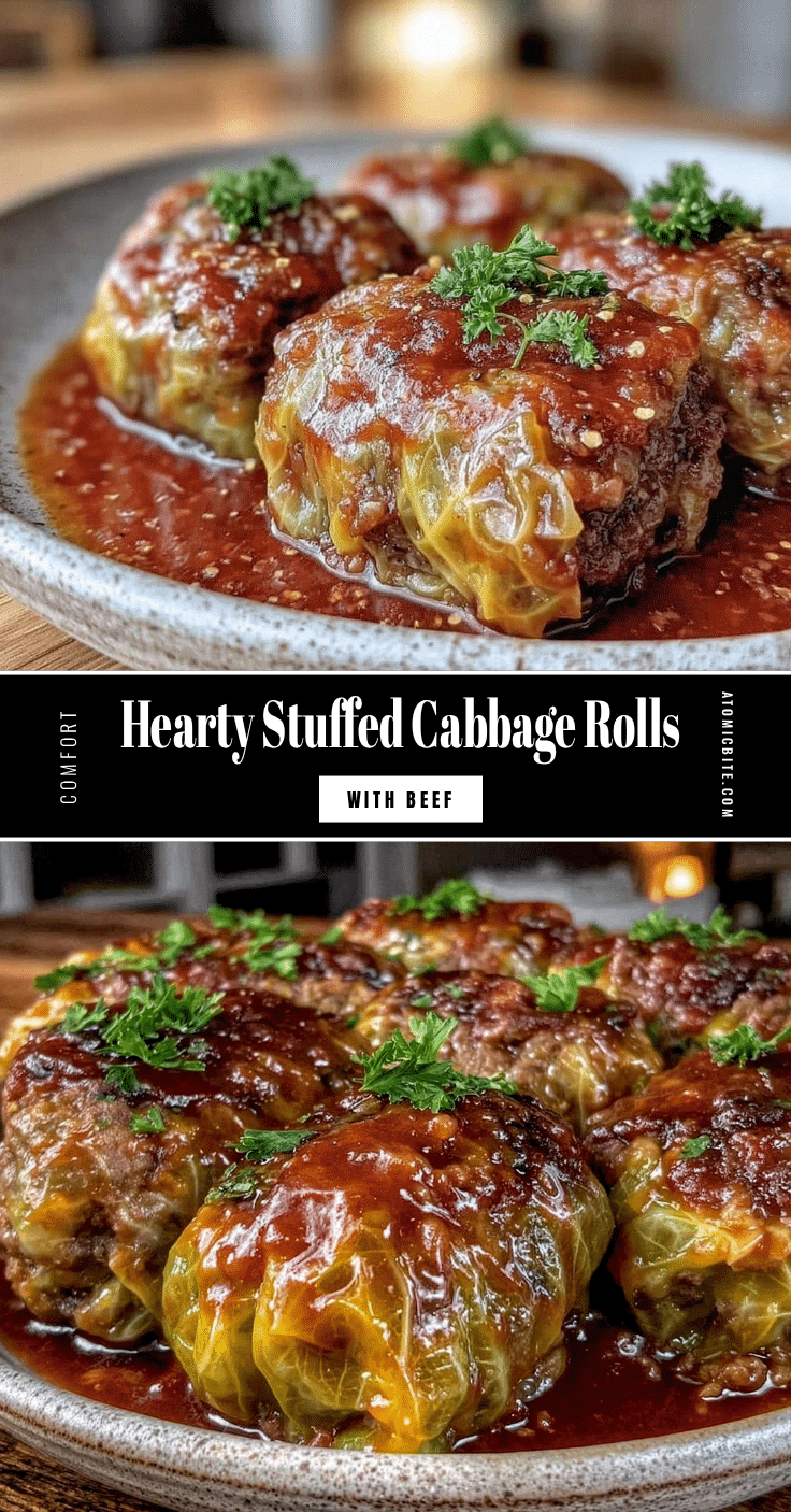 comforting cabbage rolls recipe