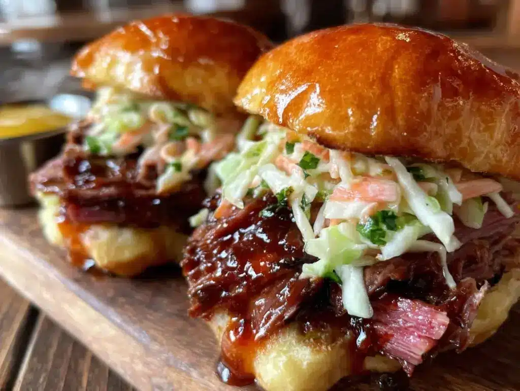 corned beef sliders - featured image