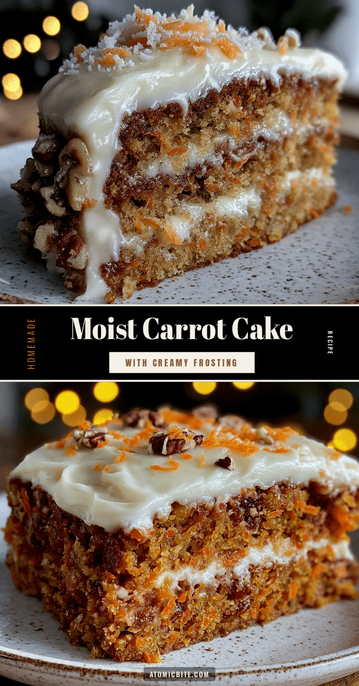 cozy carrot cake with cream cheese frosting recipe