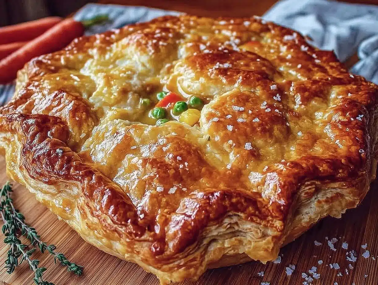 cozy chicken pot pie preparation steps