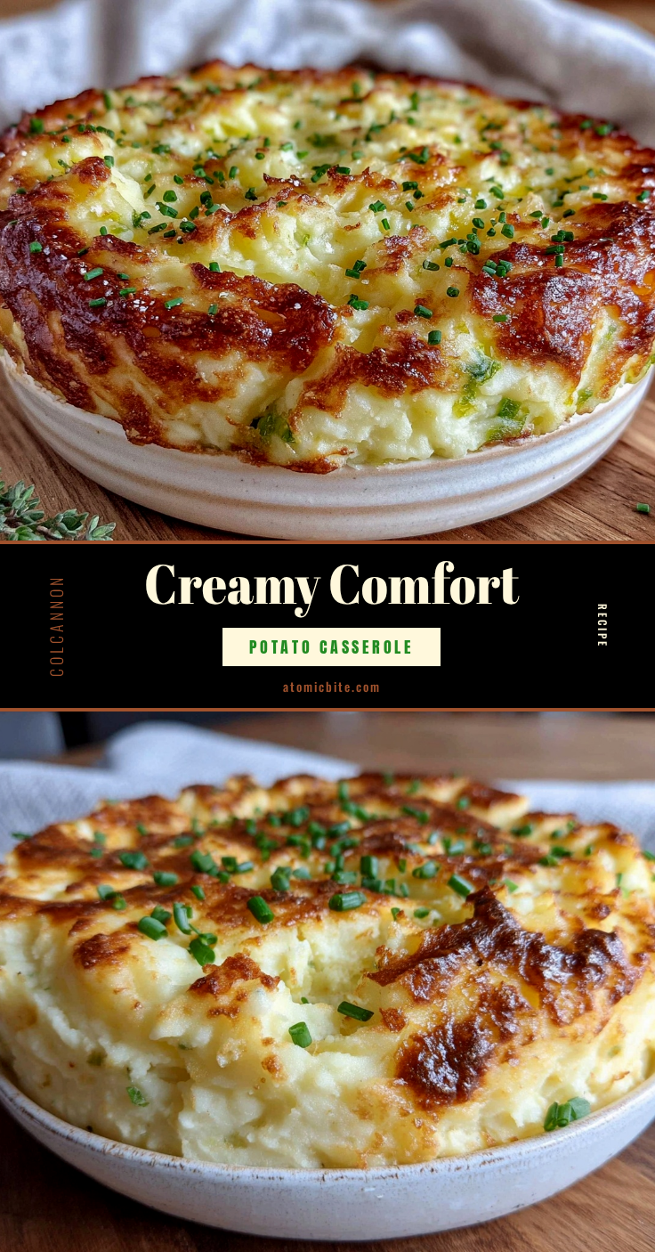 cozy colcannon potato casserole recipe