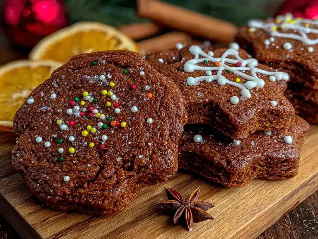 cozy gingerbread cookies - featured image