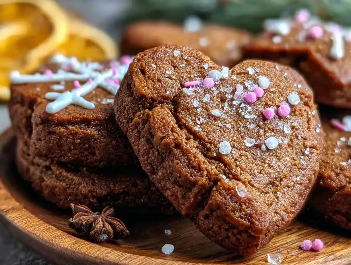 cozy gingerbread cookies preparation steps