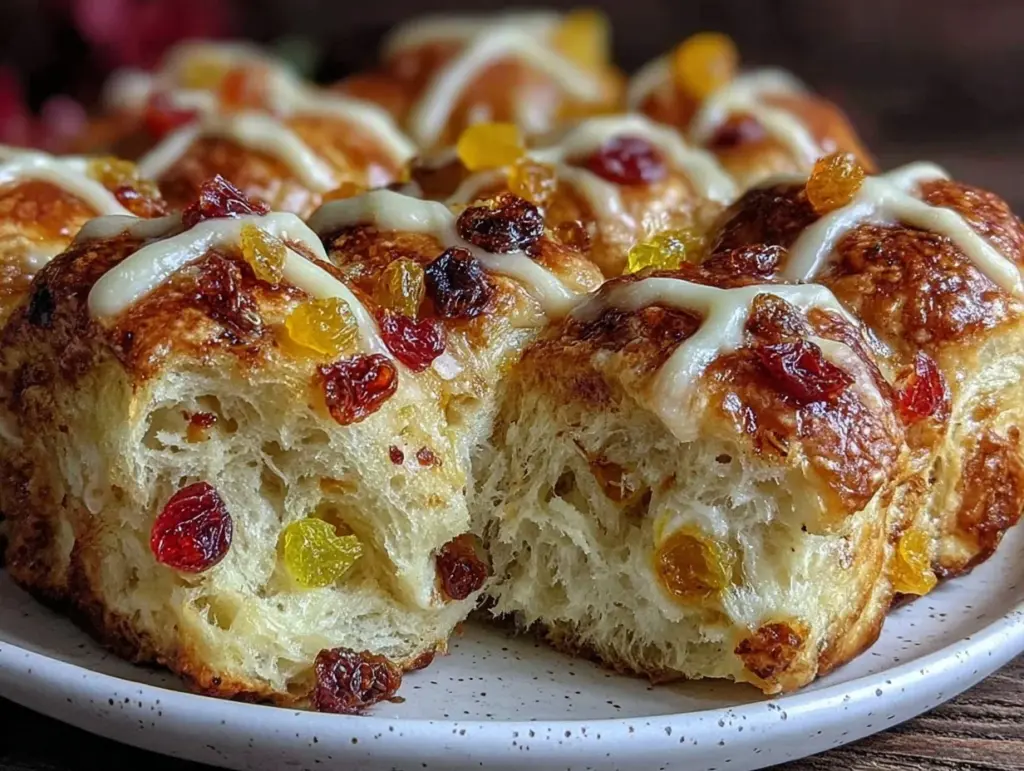 cozy hot cross buns - featured image