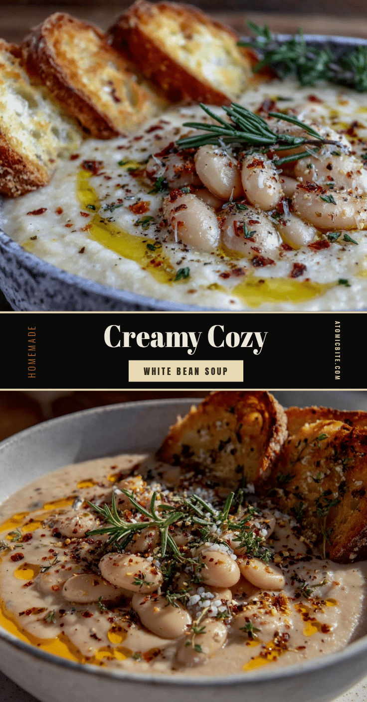 cozy white bean soup recipe
