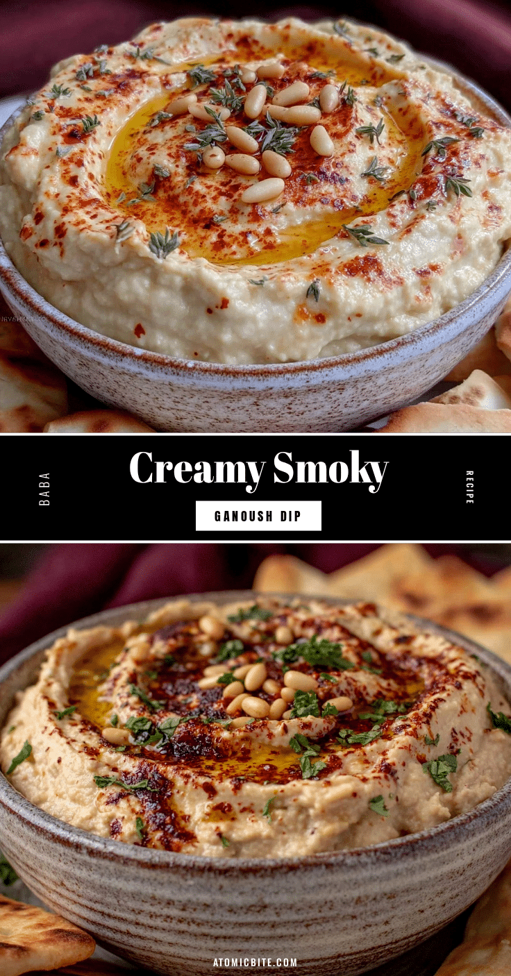 creamy baba ganoush dip recipe
