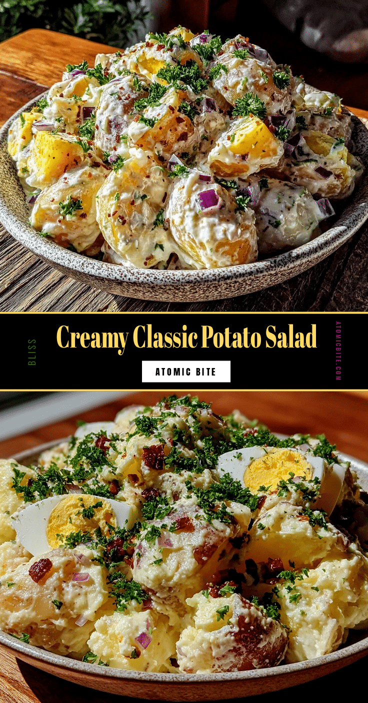 creamy classic potato salad recipe recipe