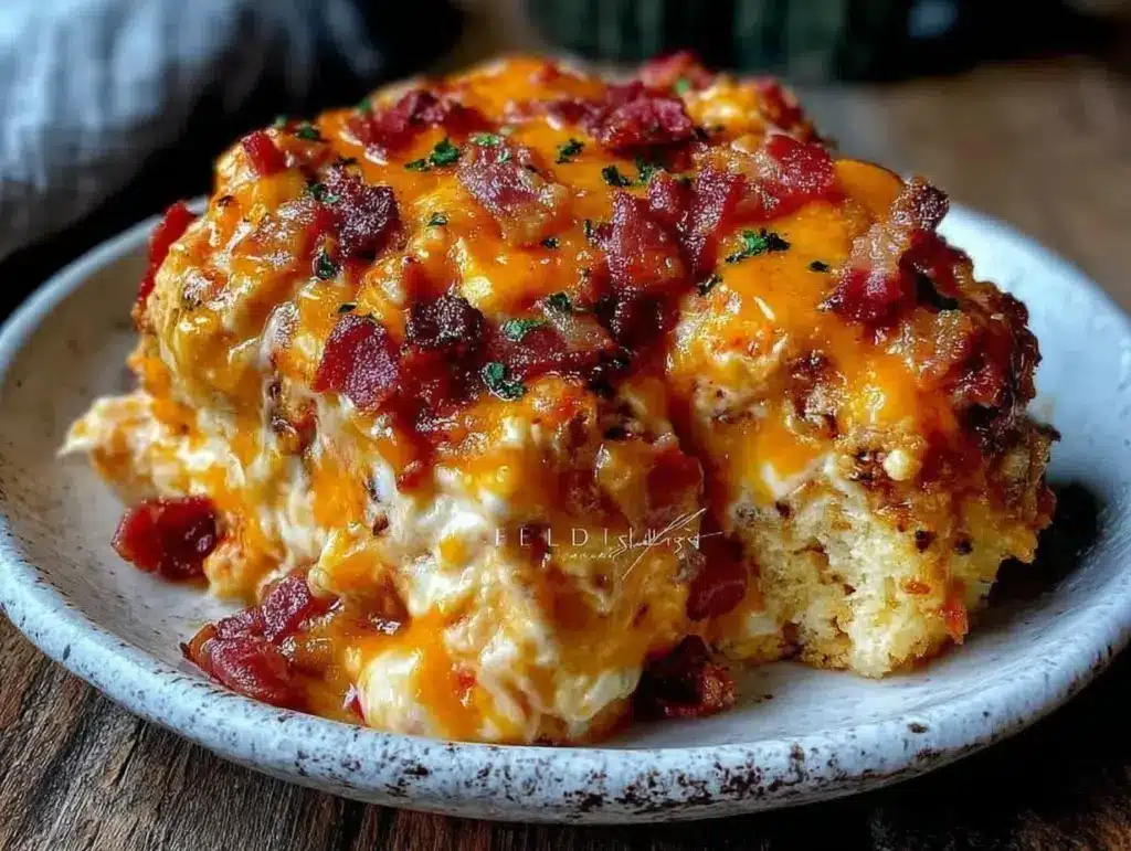 creamy crockpot crack chicken - featured image
