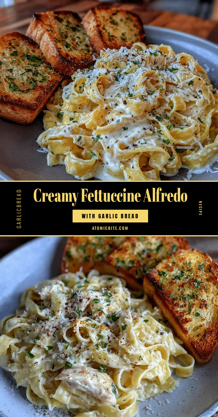 creamy fettuccine alfredo recipe