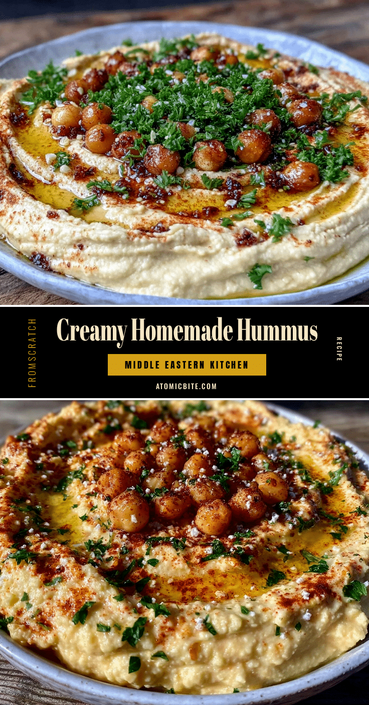 creamy hummus from scratch recipe
