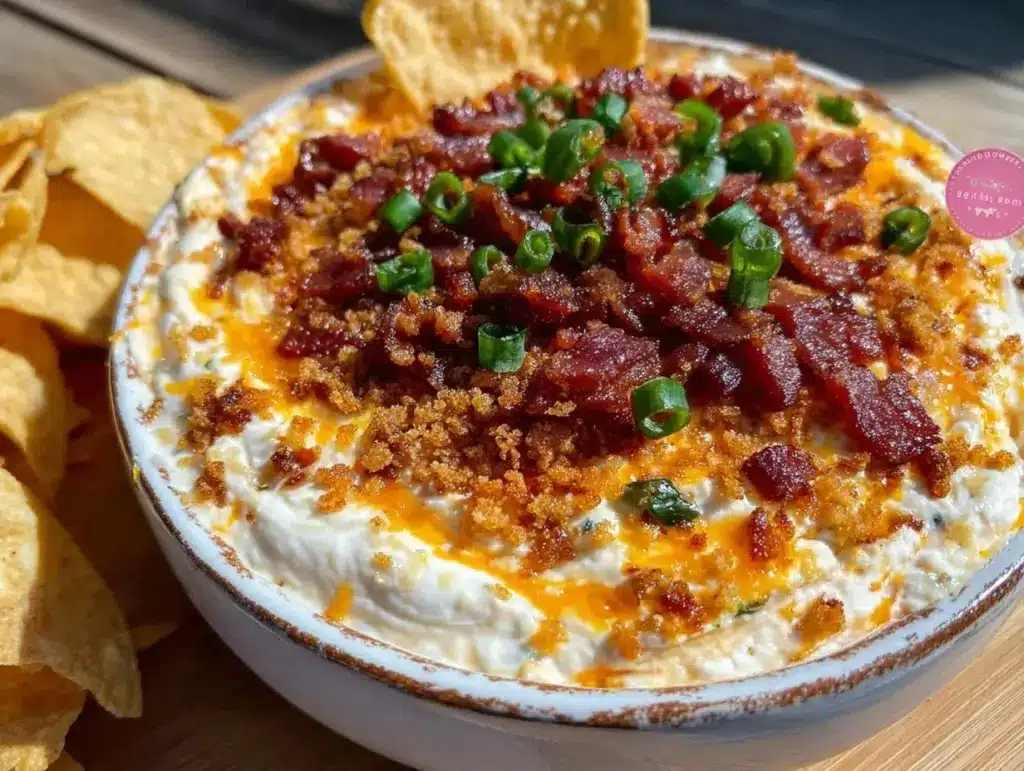 creamy jalapeno popper dip - featured image