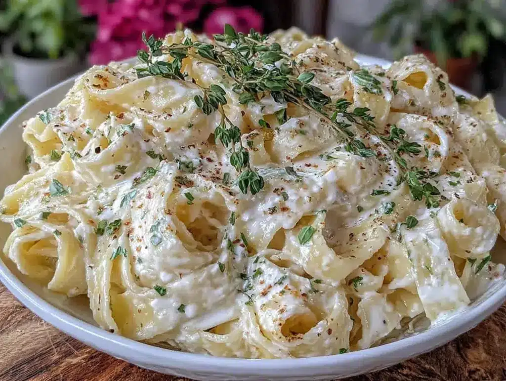 creamy lemon ricotta pasta - featured image