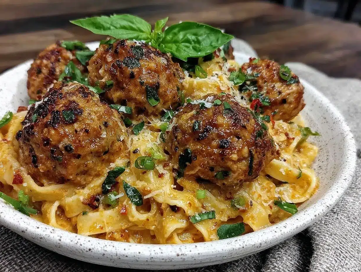 creamy marry me meatballs preparation steps