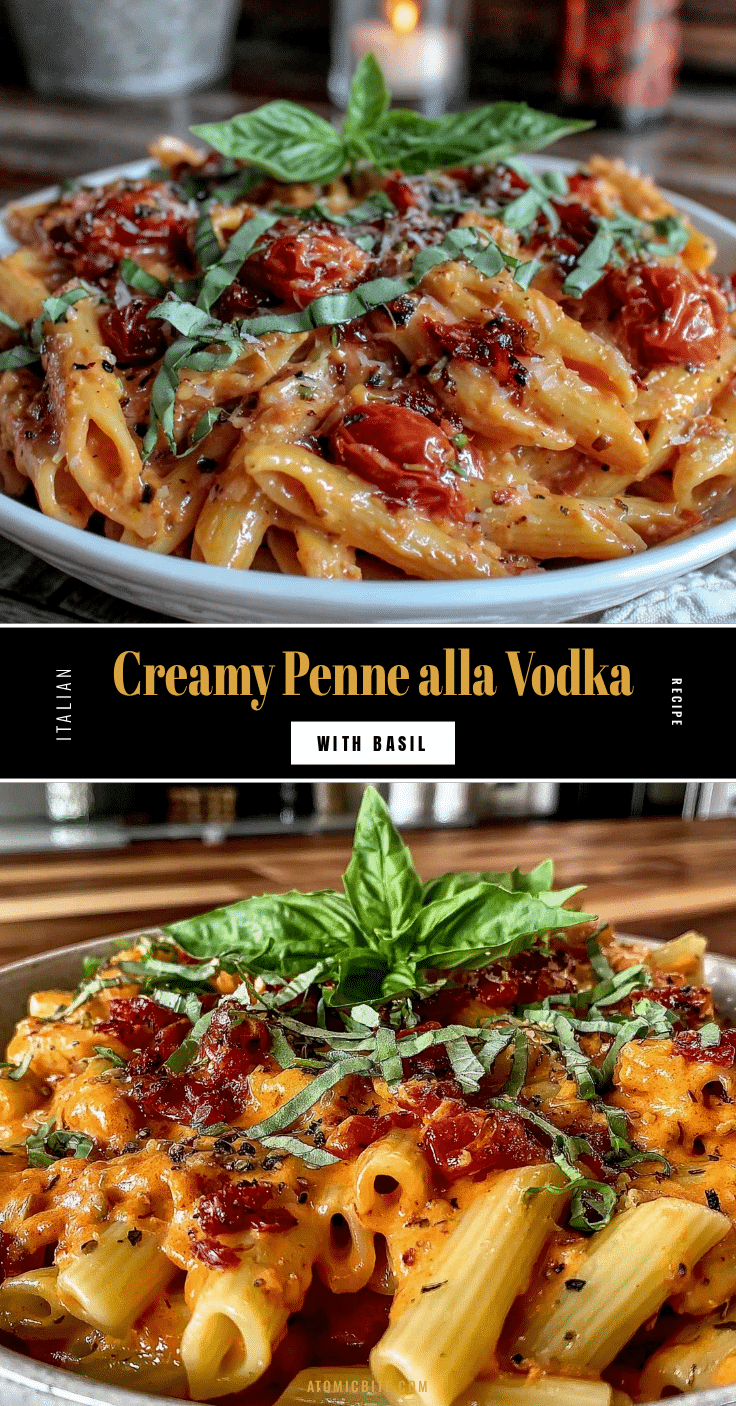 creamy penne alla vodka recipe