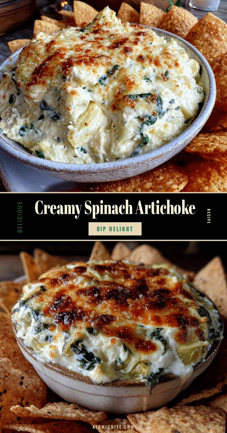 creamy spinach artichoke dip recipe