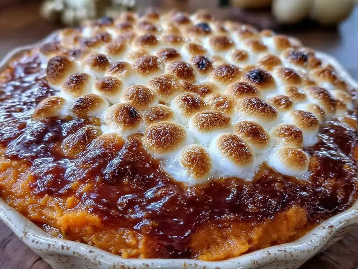 creamy sweet potato casserole preparation steps