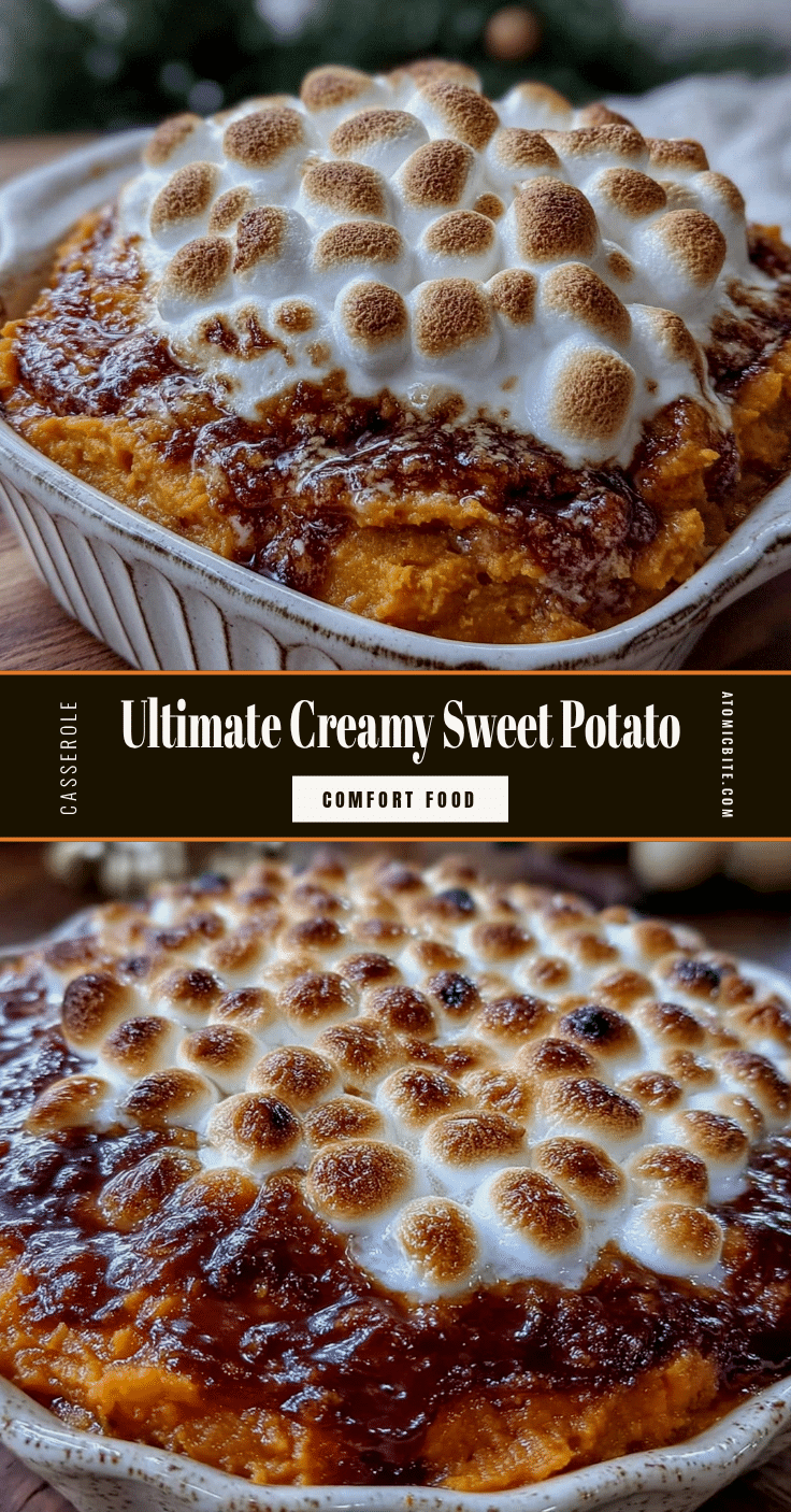 creamy sweet potato casserole recipe