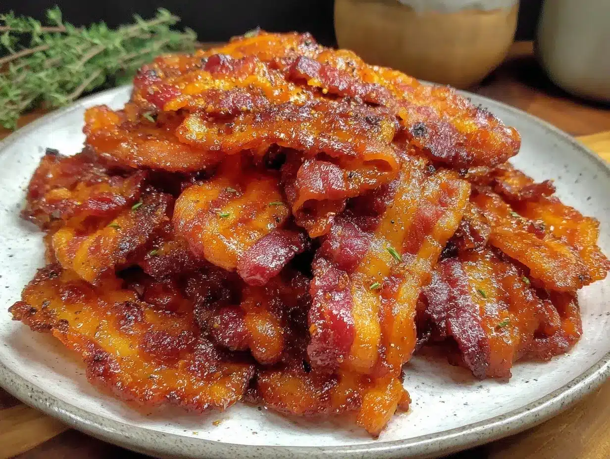 crispy air fryer bacon preparation steps
