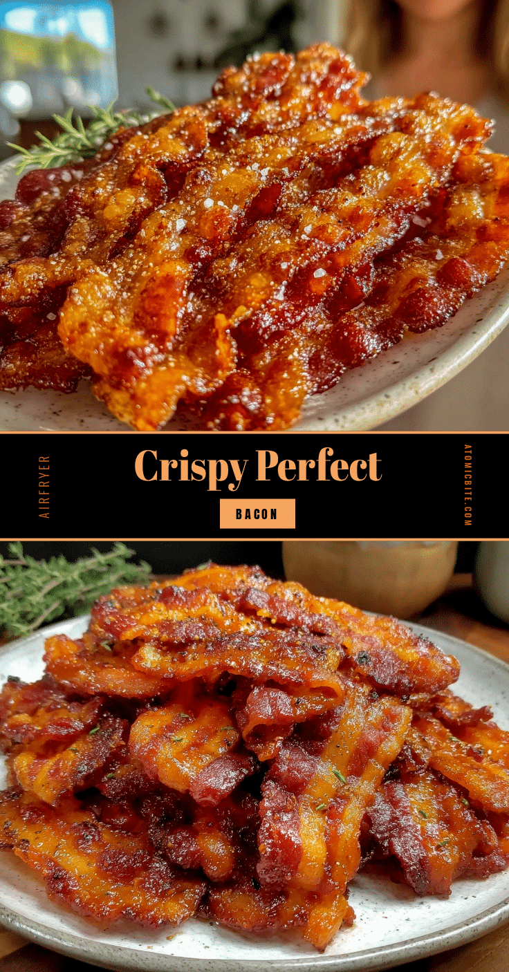 crispy air fryer bacon recipe