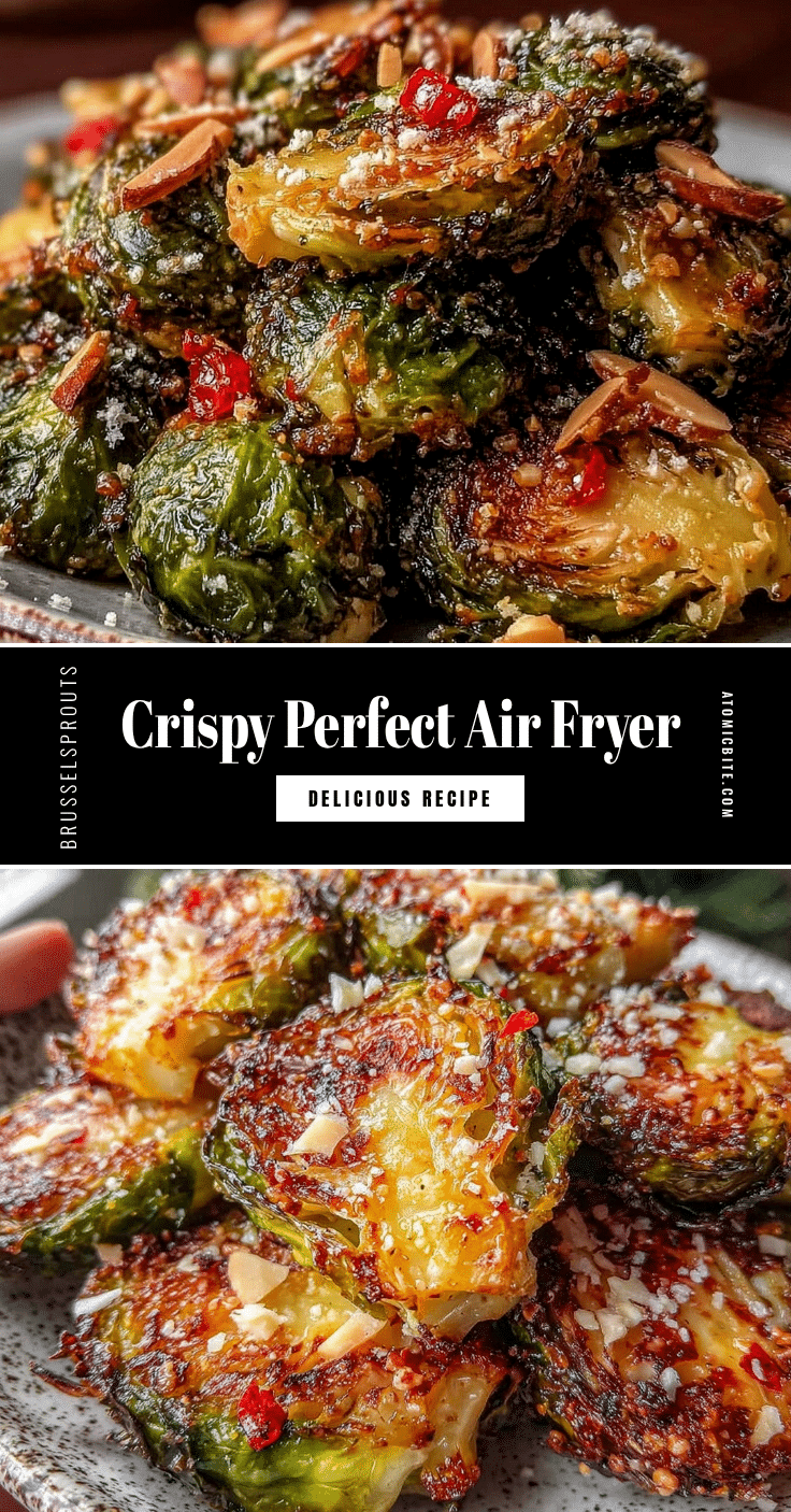 crispy air fryer brussels sprouts recipe