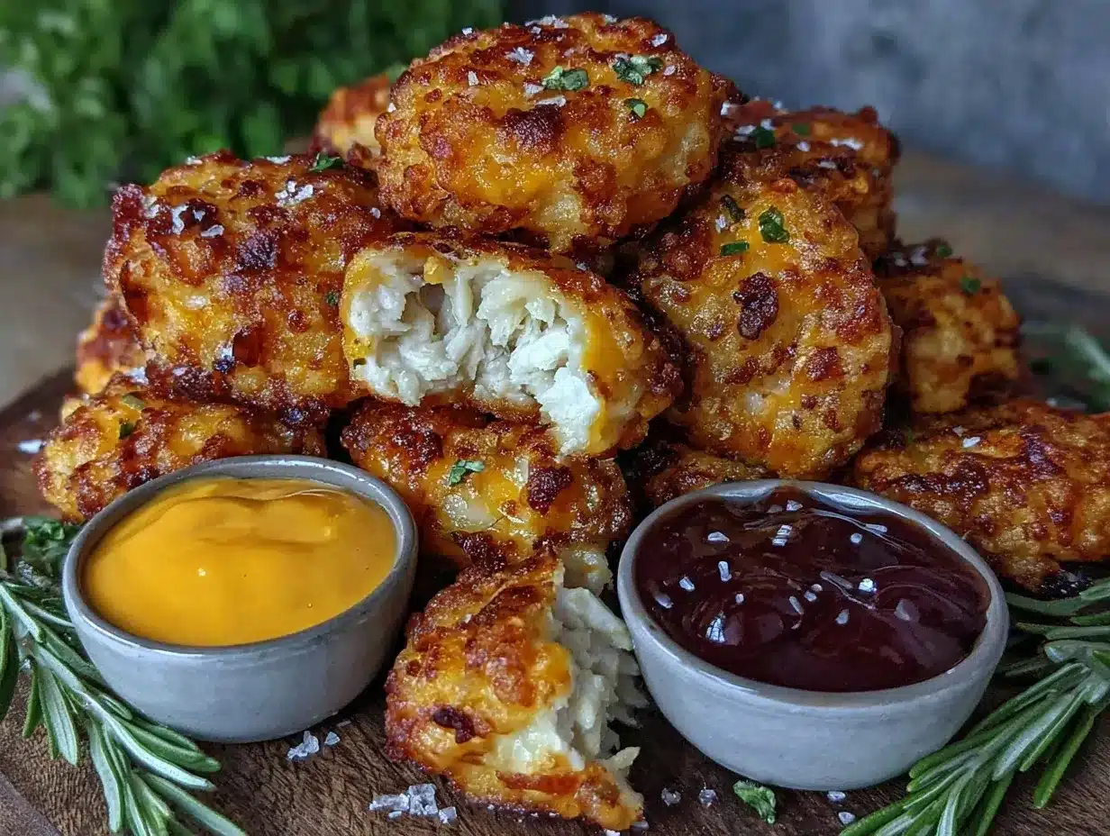crispy air fryer chicken nuggets preparation steps