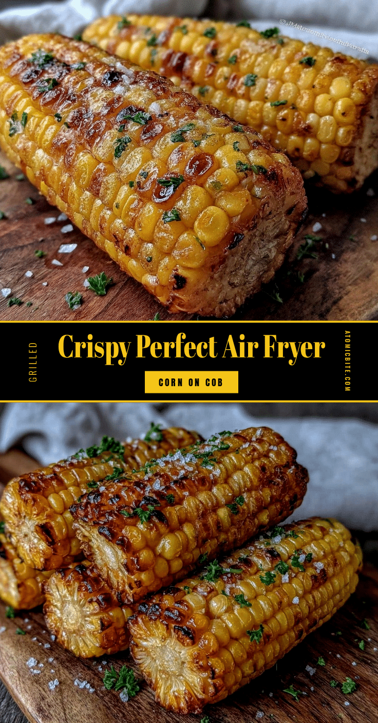 crispy air fryer corn on the cob recipe