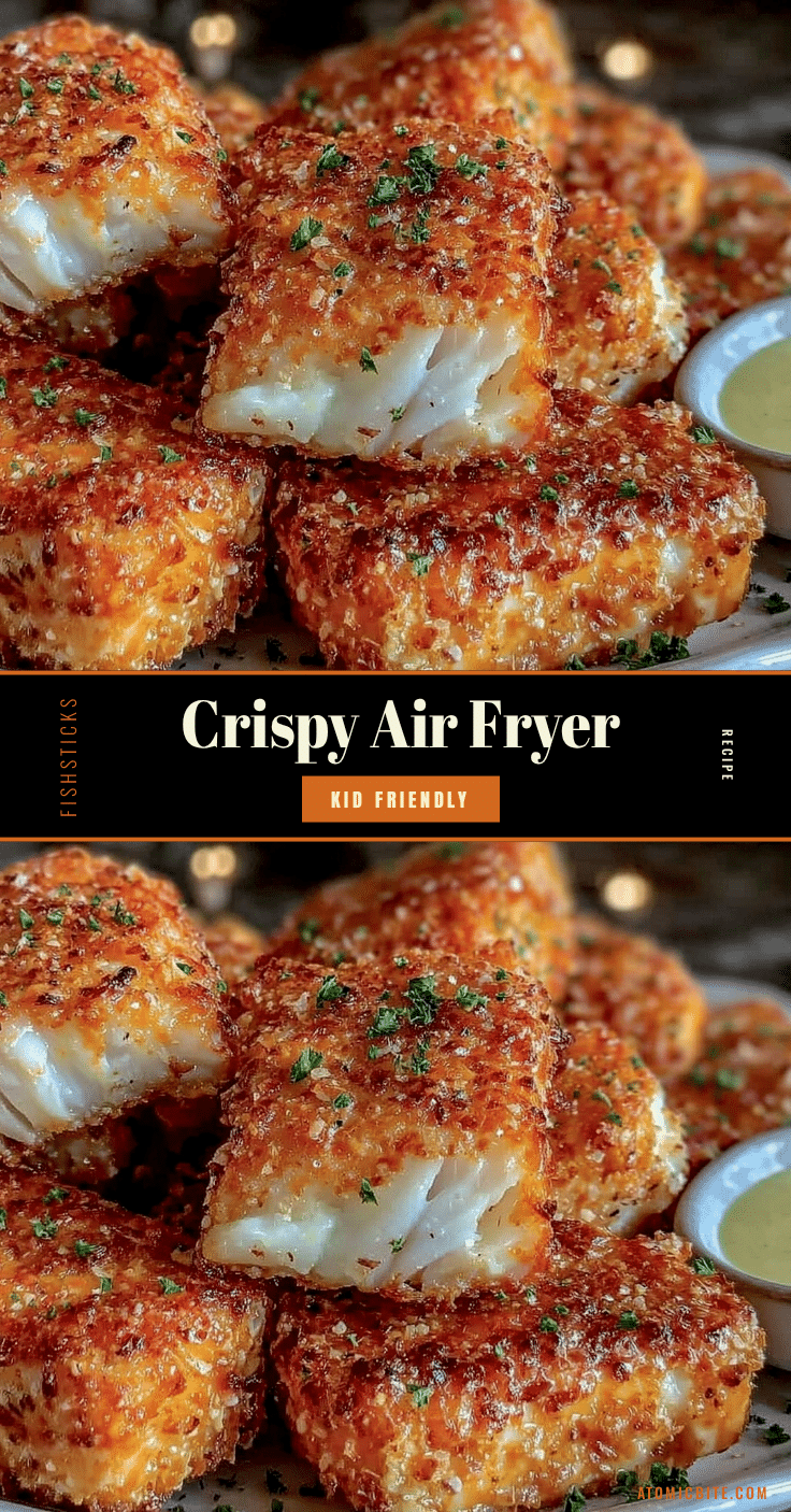 crispy air fryer fish sticks recipe
