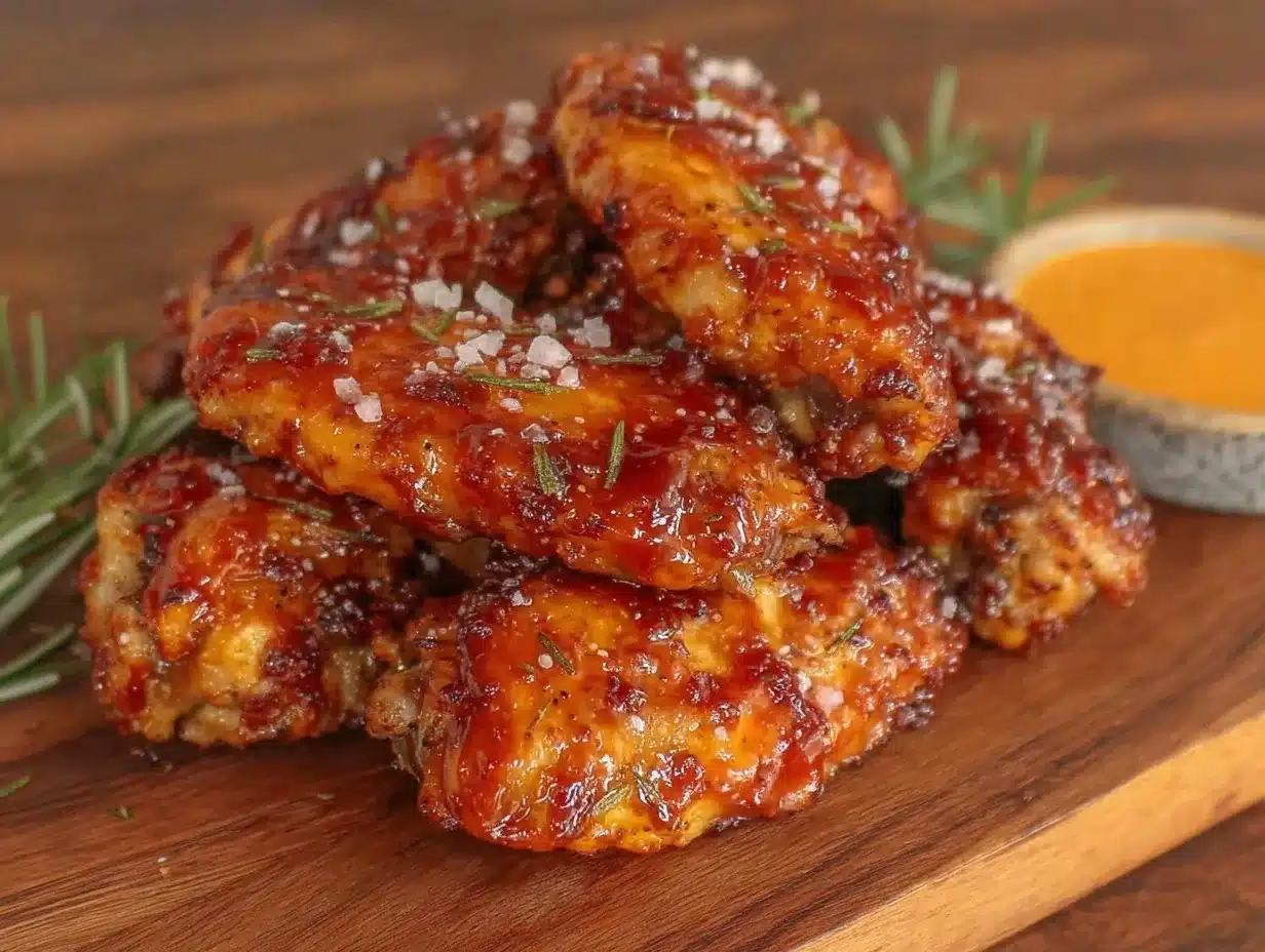 crispy air fryer frozen chicken wings preparation steps