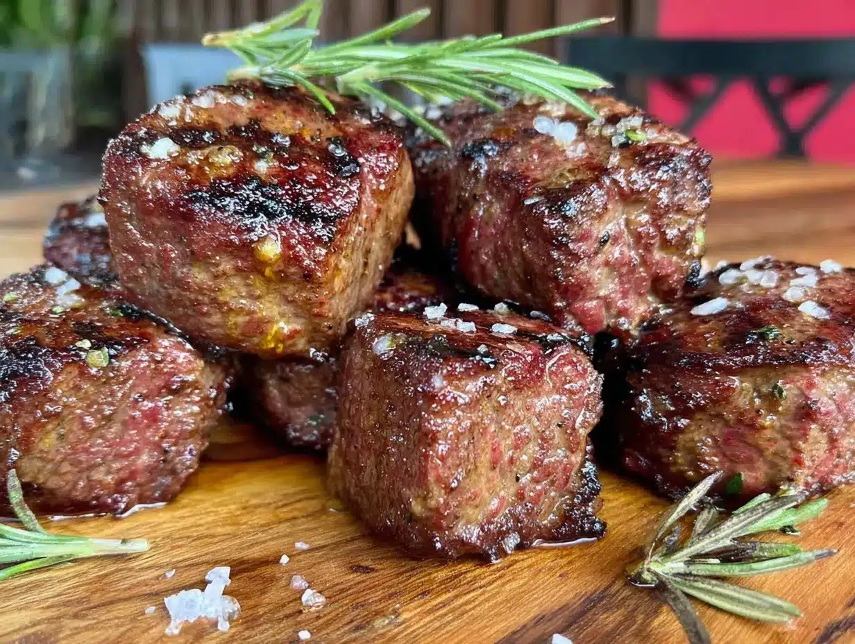crispy air fryer steak bites preparation steps