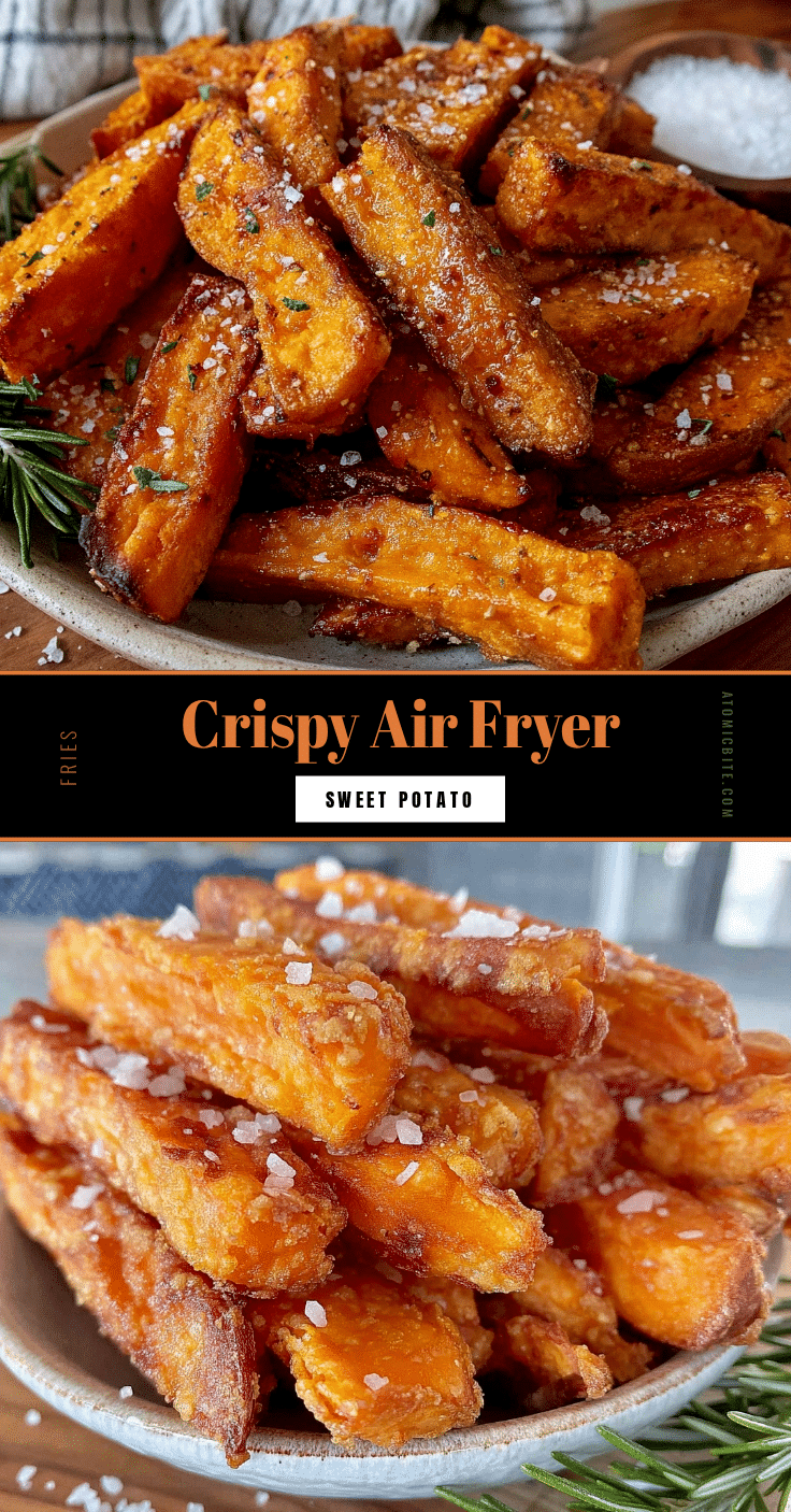 crispy air fryer sweet potato fries recipe