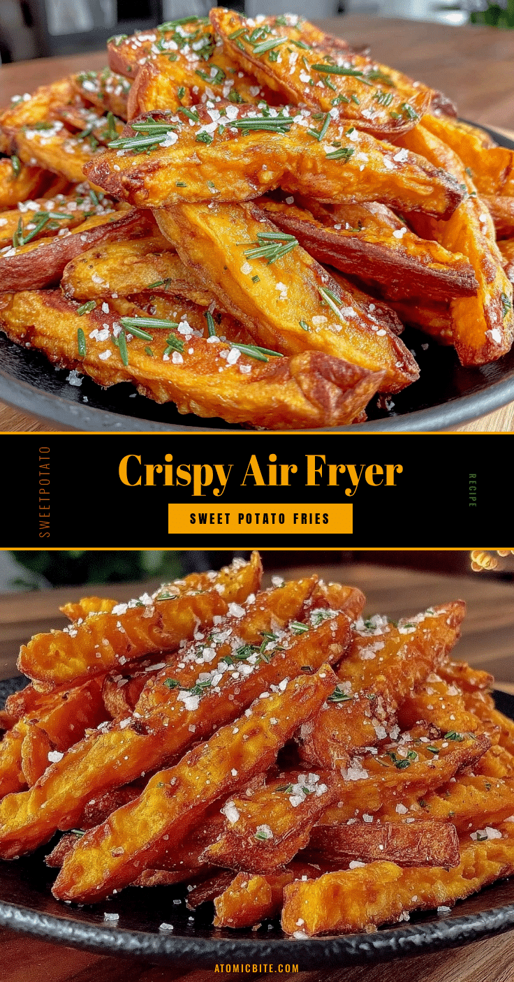 crispy air fryer sweet potato fries recipe