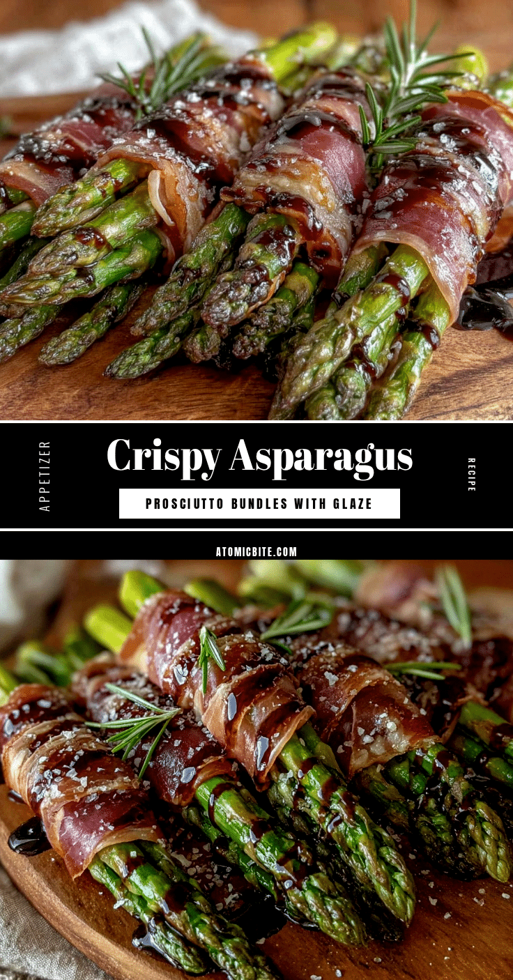 crispy asparagus prosciutto bundles recipe