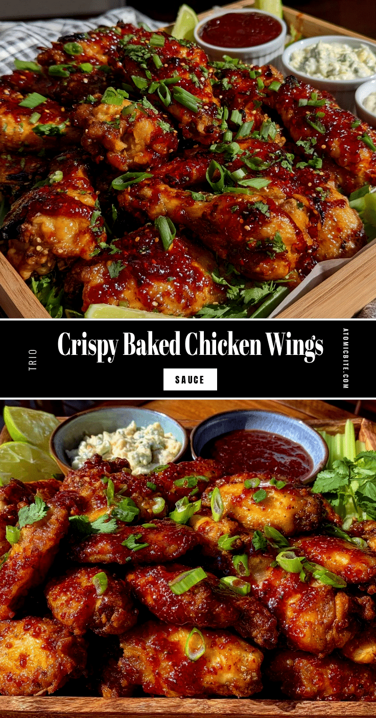 crispy baked chicken wings recipe