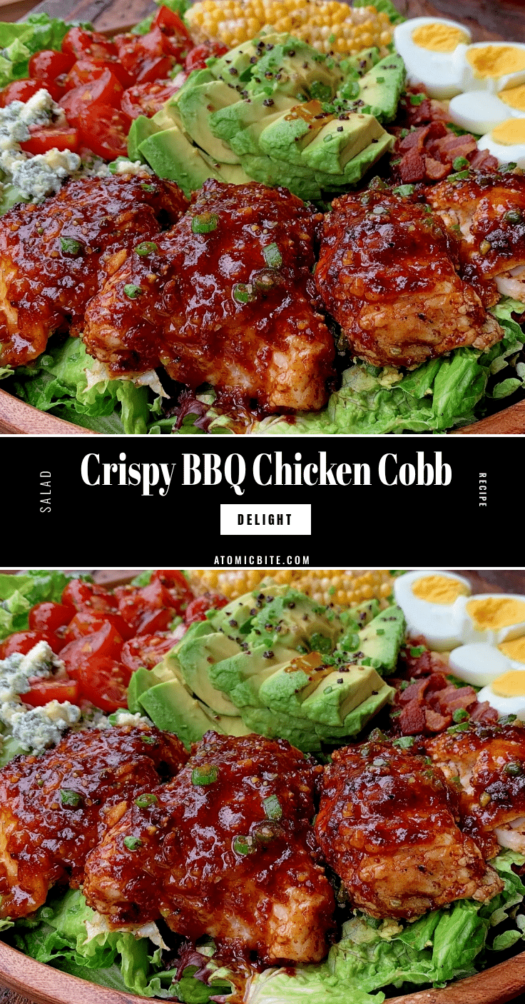 crispy bbq chicken cobb salad recipe