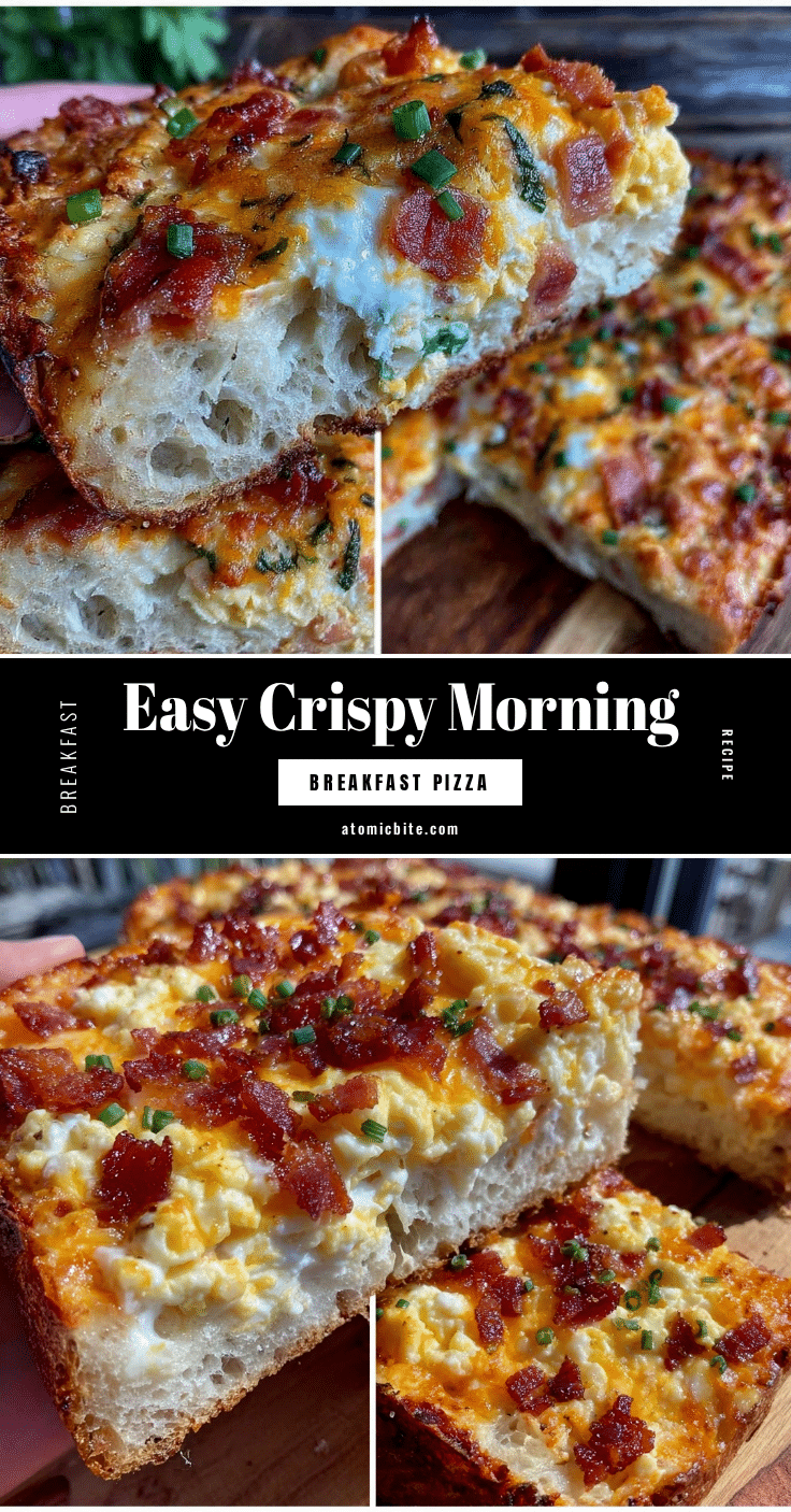 crispy breakfast pizza recipe