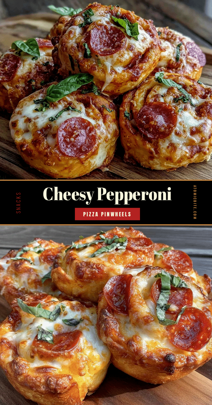 crispy cheesy pepperoni pizza pinwheels recipe