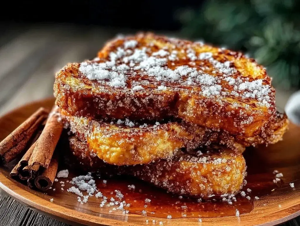 crispy classic french toast - featured image