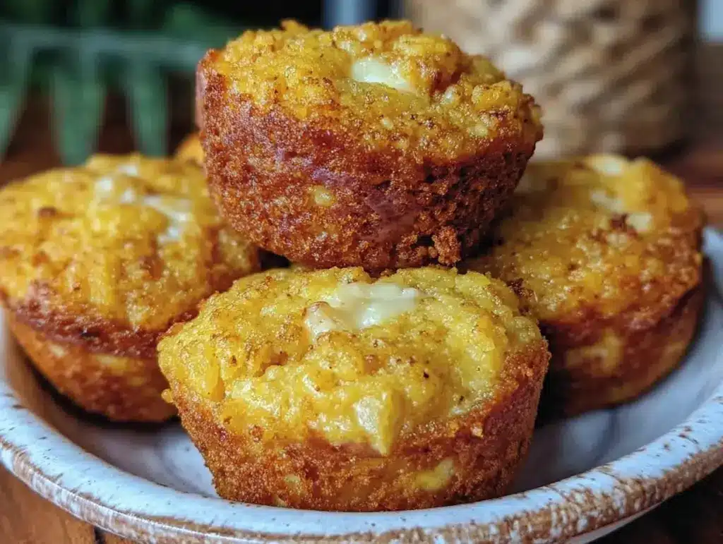crispy corn dog muffins - featured image