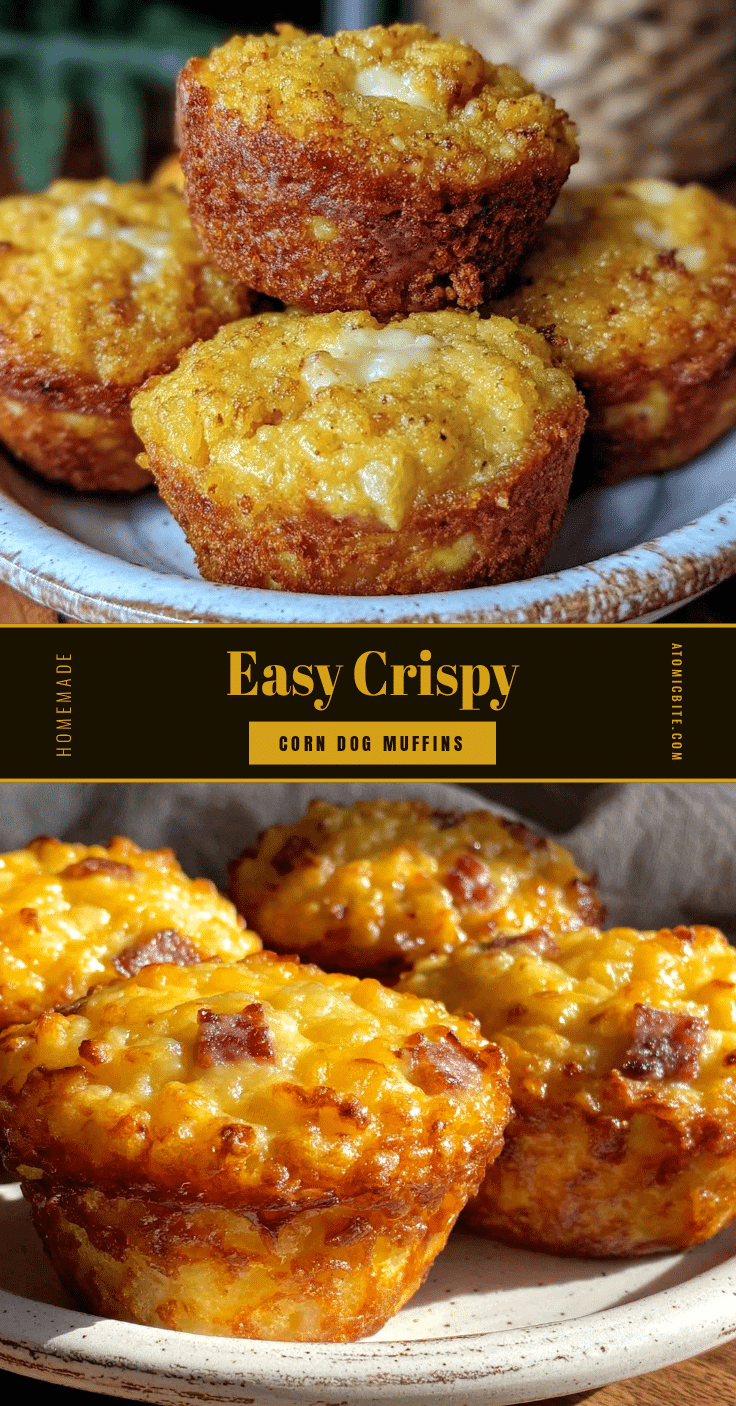 crispy corn dog muffins recipe