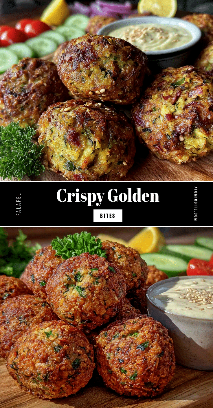 crispy golden falafel bites recipe