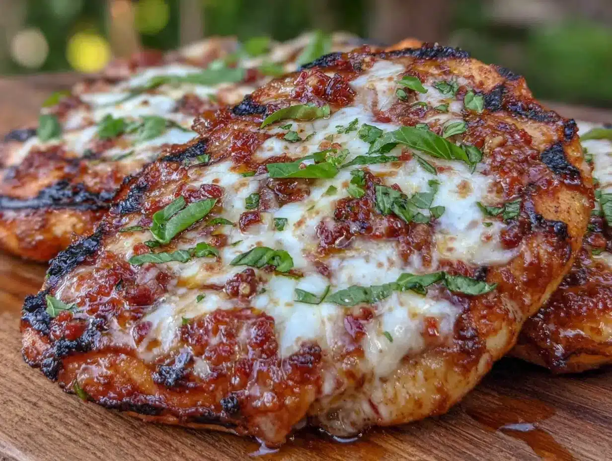 crispy grilled pizza preparation steps
