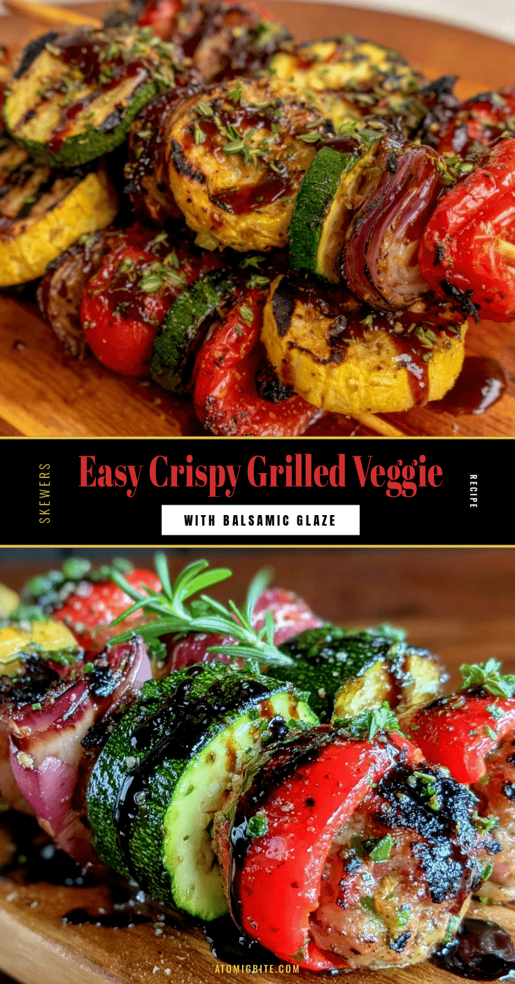 crispy grilled veggie skewers recipe