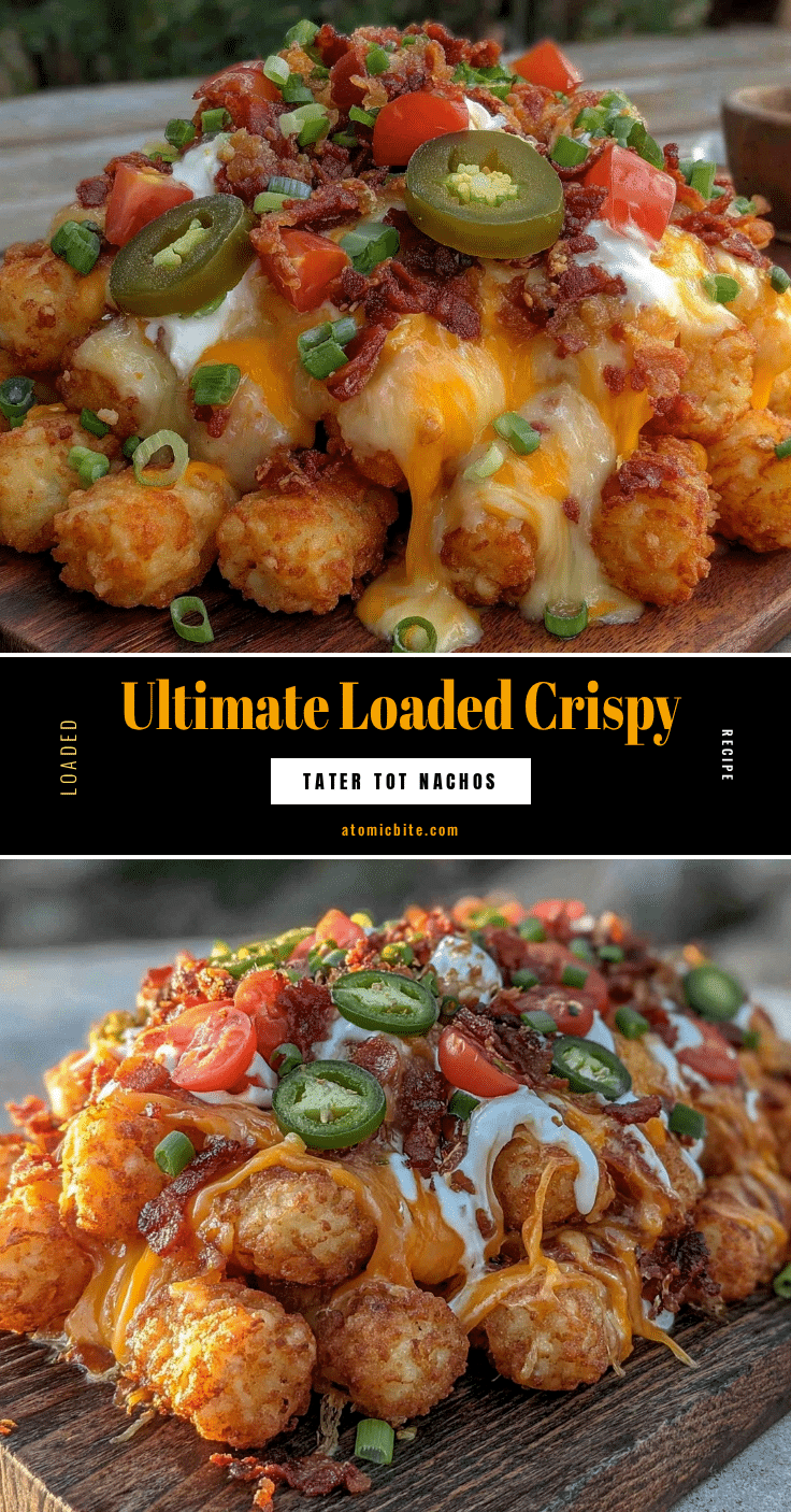 crispy loaded tater tot nachos recipe